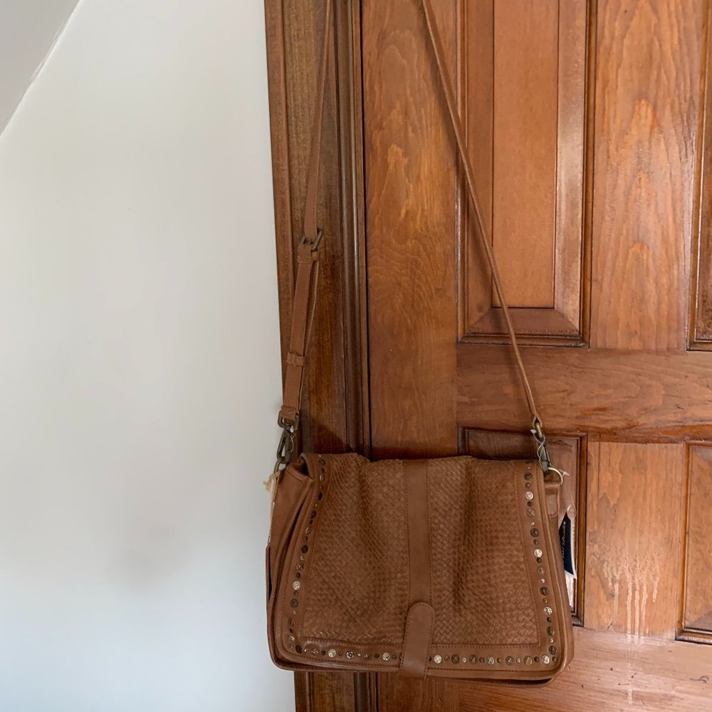 Platania Leather Satchel